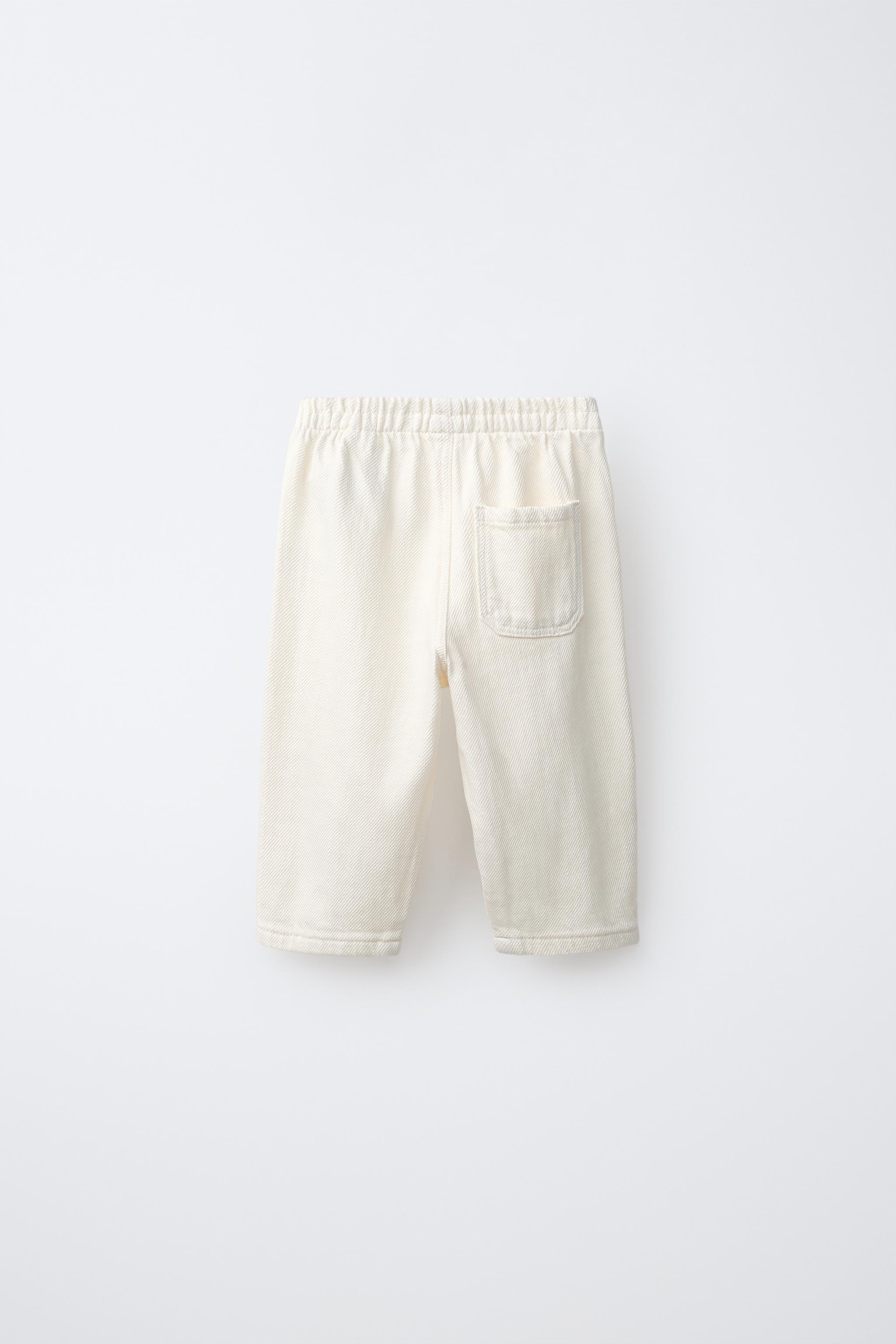 PANTALON BAGGY EN SERGÉ